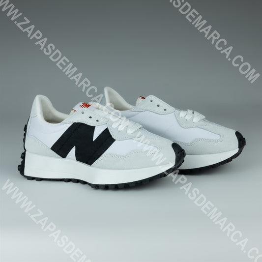 NEW BALANCE 327 BLANCO Y NEGRO